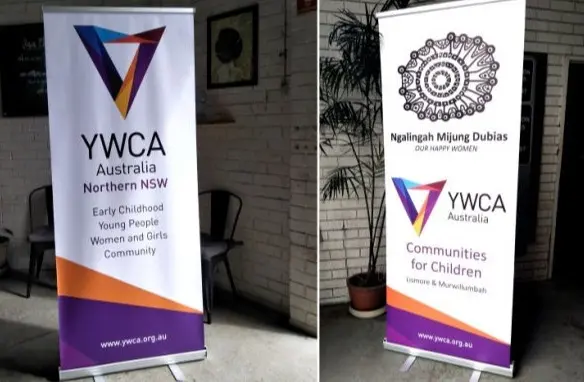 Pull Up Banners at Lismore Signs